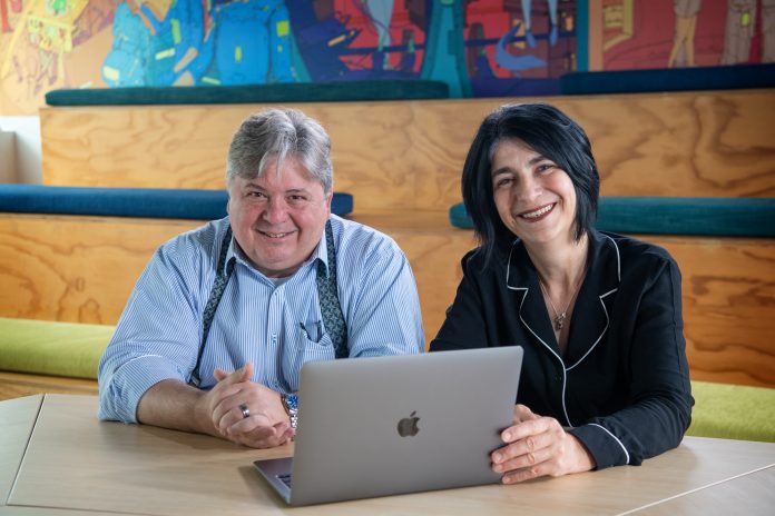 Christopher and Gabrielle Tylor of exci at the Peregian Digital Hub