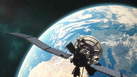 Satellite technology to detect fires from space